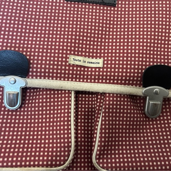 Zara Gingham Backpack - Picture 2 of 4